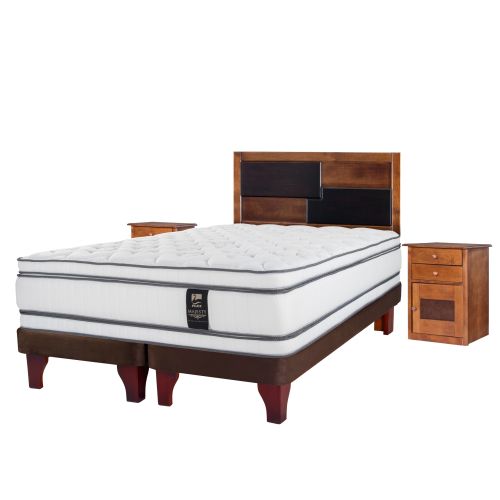 Cama Europea Majesty + Muebles