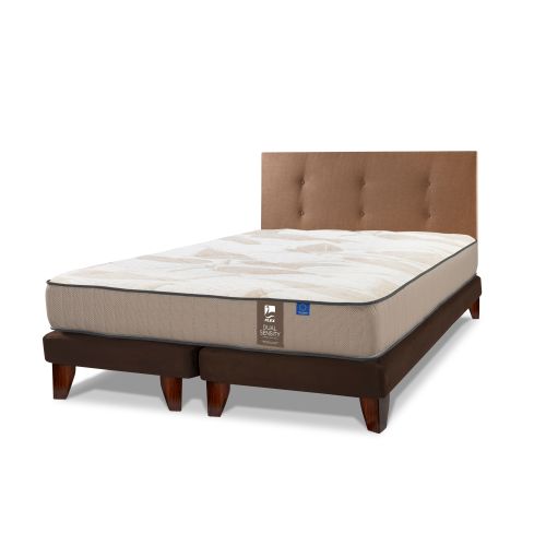 Cama Europea Dual Sensity + Respaldo Royal