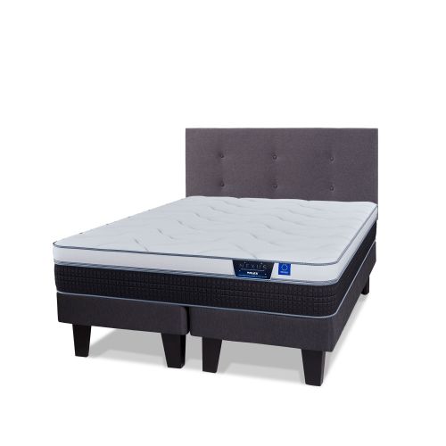 Cama Europea Nexus King + Respaldo Royal