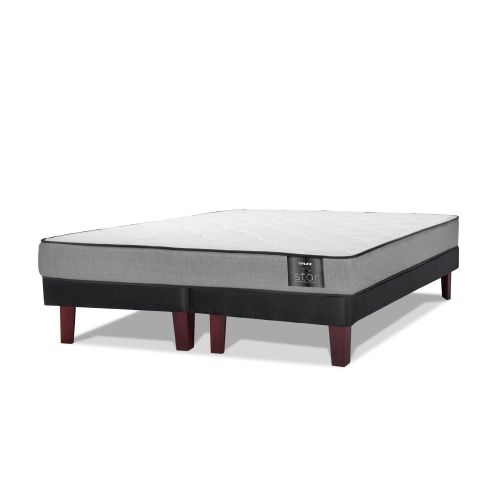 Cama Europea Star 2 Plazas Base Dividida