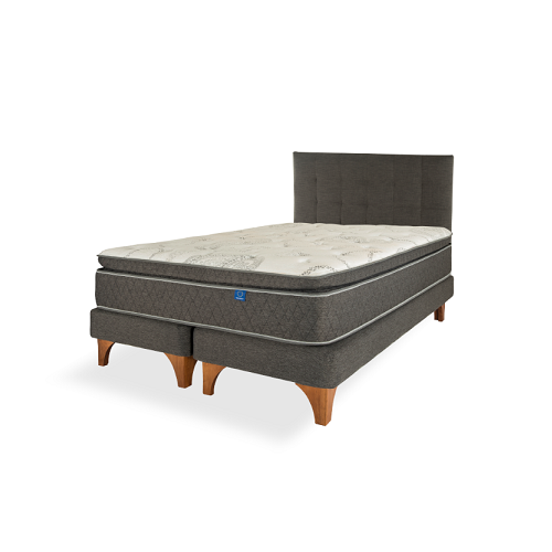 Cama Europea Escandinava Plus + Respaldo