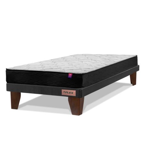 Cama Europea Flat Therapedic Plus 1 Plaza