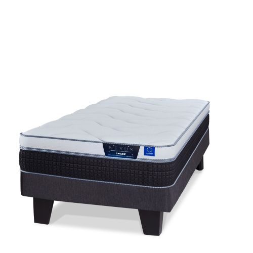 Cama Europea Nexus 1,5 Plazas Box