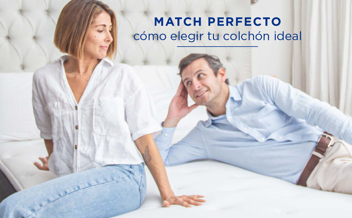 Match perfecto: cómo elegir tu colchón ideal